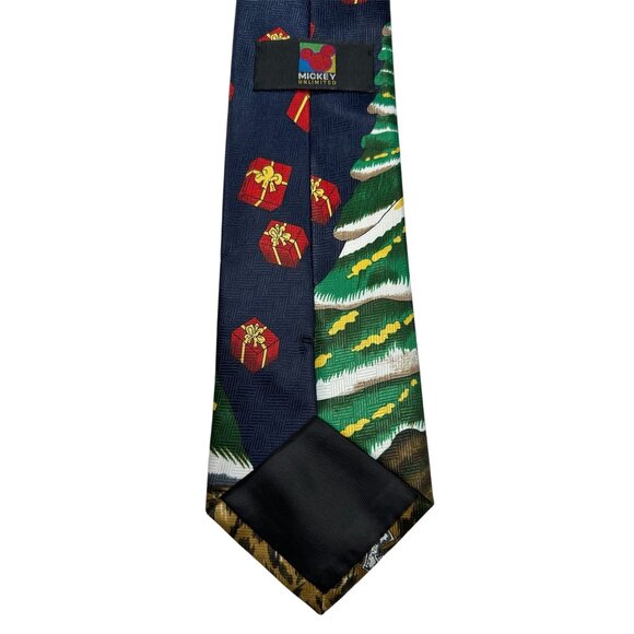 Mickey Unlimited Donald Duck Christmas Tree Tie Vintage - Picture 3 of 6